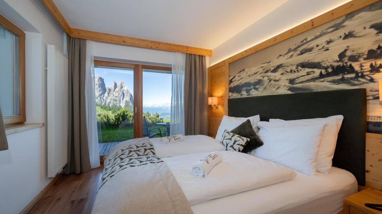 Berghotel Zorzi Seiser Alm Exteriör bild